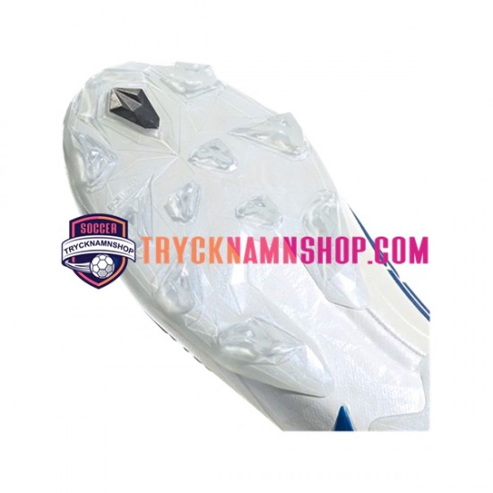Adidas Predator EDGE.1 AG Diamond Edge Blå Vit Fotbollsskor