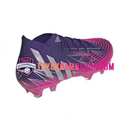 Adidas Predator EDGE.1 FG Champions Code Lila Fotbollsskor