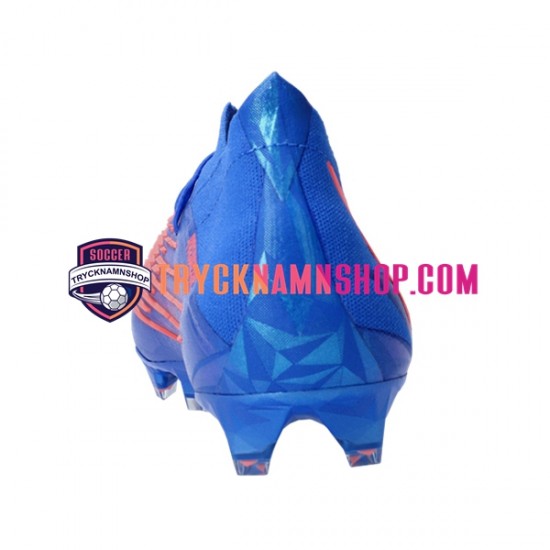 Adidas Predator EDGE.1 FG Sapphire Edge Röd Blå Fotbollsskor