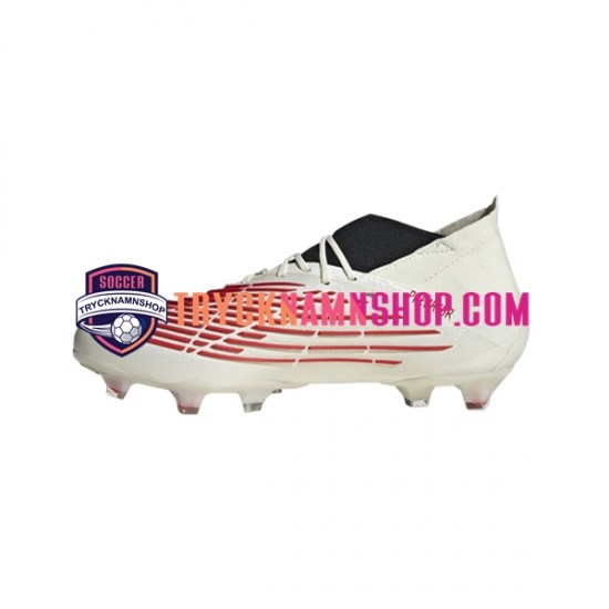 Adidas Predator EDGE.1 FG Showdown Röd Guld Vit Fotbollsskor