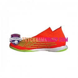 Adidas Predator EDGE.1 IN Game Data Röd Grön Fotbollsskor
