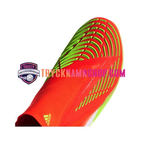 Adidas Predator EDGE.1 IN Game Data Röd Grön Fotbollsskor