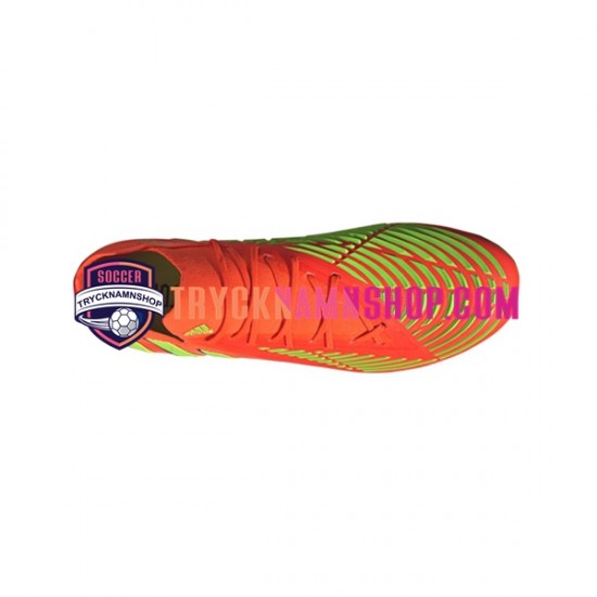 Adidas Predator EDGE.1 L AG Game Data Röd Grön Fotbollsskor
