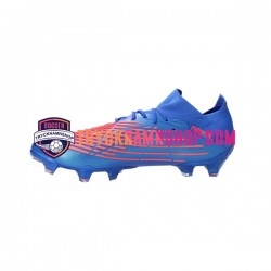 Adidas Predator EDGE.1 L FG Sapphire Edge Röd Blå Fotbollsskor
