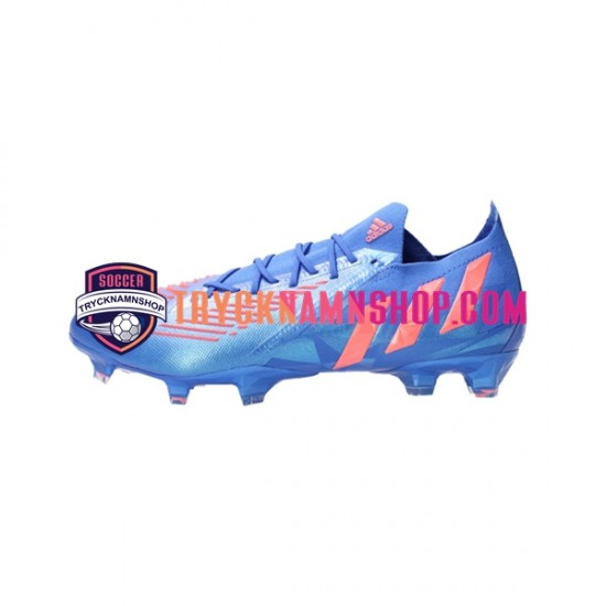 Adidas Predator EDGE.1 L FG Sapphire Edge Röd Blå Fotbollsskor