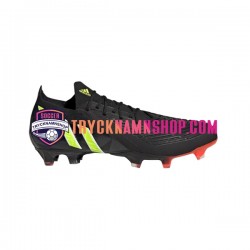 Adidas Predator EDGE.1 L FG Shadowportal Gul Svart Fotbollsskor