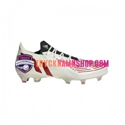Adidas Predator EDGE.1 L FG Showdown Röd Guld Vit Fotbollsskor
