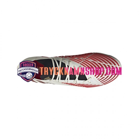 Adidas Predator EDGE.1 L FG Showdown Röd Guld Vit Fotbollsskor