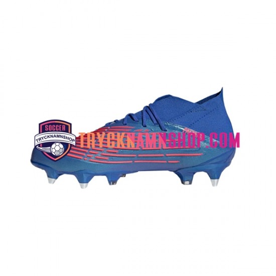 Adidas Predator EDGE.1 SG Sapphire Edge Röd Blå Fotbollsskor
