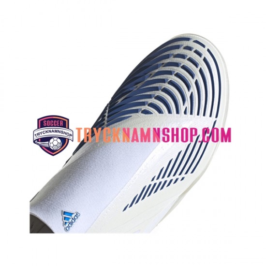 Adidas Predator EDGE.1 TF Diamond Edge Blå Vit Fotbollsskor