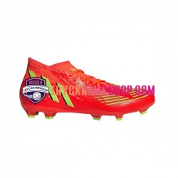 Adidas Predator EDGE.2 FG Game Data Röd Grön Fotbollsskor