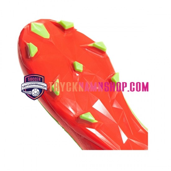 Adidas Predator EDGE.2 FG Game Data Röd Grön Fotbollsskor