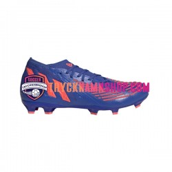 Adidas Predator EDGE.2 FG Sapphire Edge Röd Blå Fotbollsskor