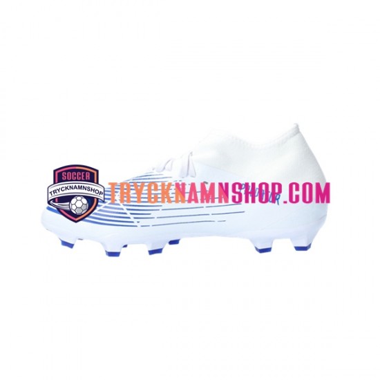 Adidas Predator EDGE.3 FG Diamond Edge Blå Vit Fotbollsskor