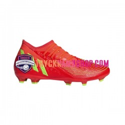 Adidas Predator EDGE.3 FG Game Data Röd Grön Fotbollsskor