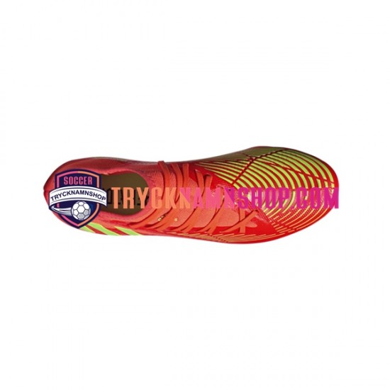 Adidas Predator EDGE.3 FG Game Data Röd Grön Fotbollsskor