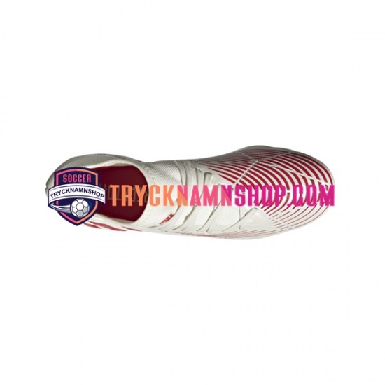 Adidas Predator EDGE.3 FG Showdown Röd Guld Vit Fotbollsskor