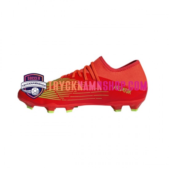 Adidas Predator EDGE.3 L FG Game Data Röd Grön Fotbollsskor