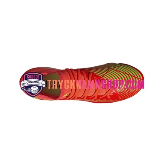 Adidas Predator EDGE.3 L FG Game Data Röd Grön Fotbollsskor