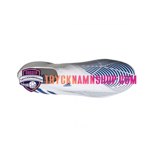 Adidas Predator EDGE.3 LL FG Diamond Edge Blå Vit Fotbollsskor