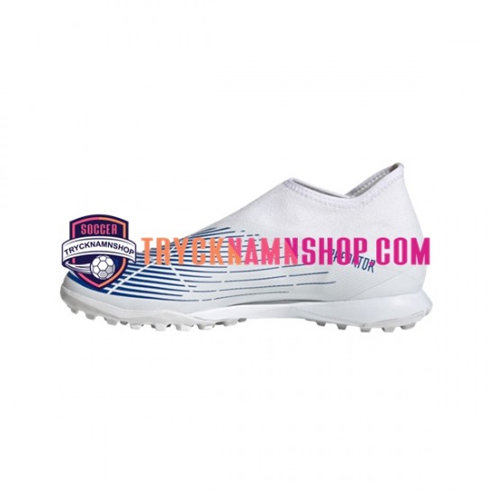 Adidas Predator EDGE.3 LL TF Diamond Edge Blå Vit Fotbollsskor