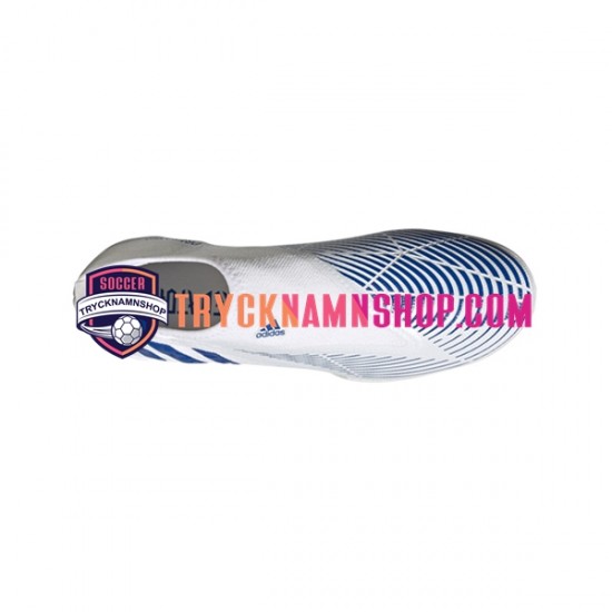 Adidas Predator EDGE.3 LL TF Diamond Edge Blå Vit Fotbollsskor