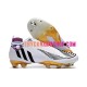 Adidas Predator Edge Geometric FG Vit Svart Fotbollsskor