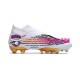 Adidas Predator Edge Geometric FG Vit Svart Fotbollsskor