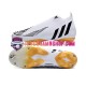 Adidas Predator Edge Geometric FG Vit Svart Fotbollsskor