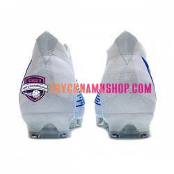 Adidas Predator Edge Geometric FG Blå Vit Fotbollsskor