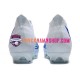 Adidas Predator Edge Geometric FG Blå Vit Fotbollsskor