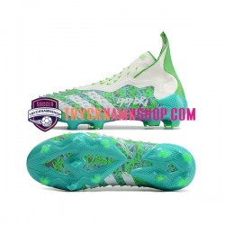 Adidas Predator FREAK FG Vit Grön Fotbollsskor
