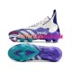 Adidas Predator FREAK FG Lila Vit Fotbollsskor