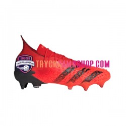 Adidas Predator FREAK.1 SG Meteorite Röd Svart Fotbollsskor