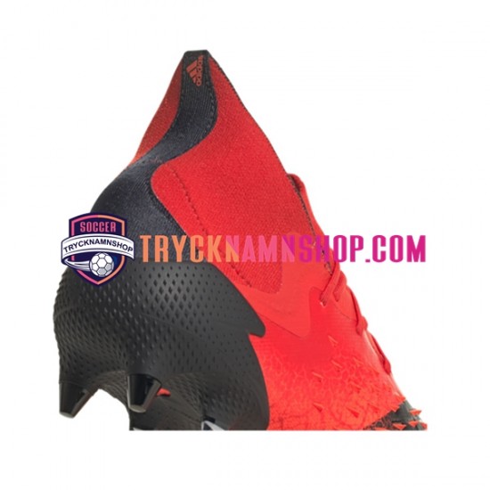 Adidas Predator FREAK.1 SG Meteorite Röd Svart Fotbollsskor