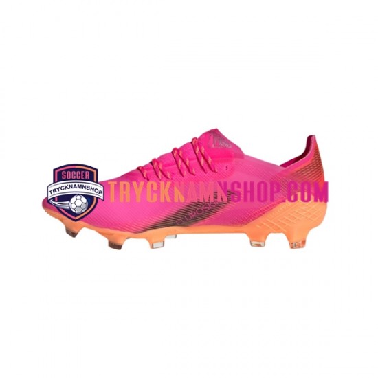 Adidas X GHOSTED.1 FG Superspectral Orange Rosa Svart Fotbollsskor