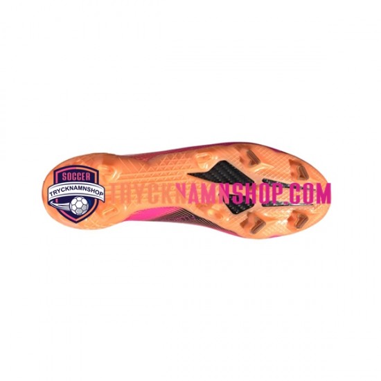 Adidas X GHOSTED.1 FG Superspectral Orange Rosa Svart Fotbollsskor