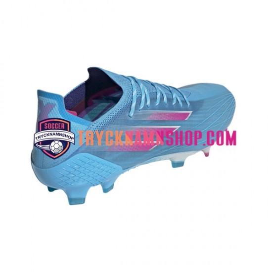 Adidas X SPEEDFLOW.1 FG Sapphire Edge Rosa Blå Vit Fotbollsskor