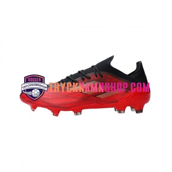 Adidas X SPEEDFLOW.1 FG Showdown Röd Guld Svart Fotbollsskor