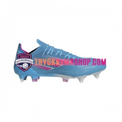 Adidas X SPEEDFLOW.1 SG Sapphire Edge Rosa Blå Vit Fotbollsskor