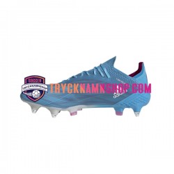 Adidas X SPEEDFLOW.1 SG Sapphire Edge Rosa Blå Vit Fotbollsskor