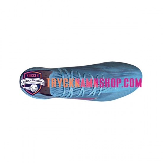 Adidas X SPEEDFLOW.1 SG Sapphire Edge Rosa Blå Vit Fotbollsskor