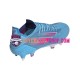 Adidas X SPEEDFLOW.1 SG Sapphire Edge Rosa Blå Vit Fotbollsskor