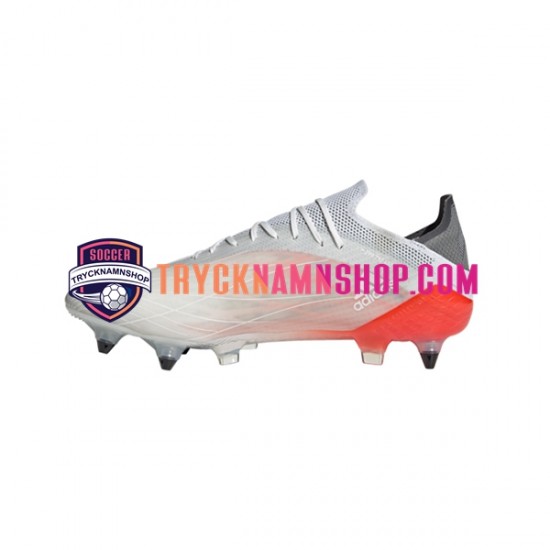 Adidas X SPEEDFLOW.1 SG Spark Röd Grå Vit Fotbollsskor