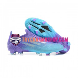 Adidas X Speed flow FG Lila Blå Fotbollsskor