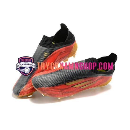 Adidas X Speed flow FG Röd Gul Svart Fotbollsskor