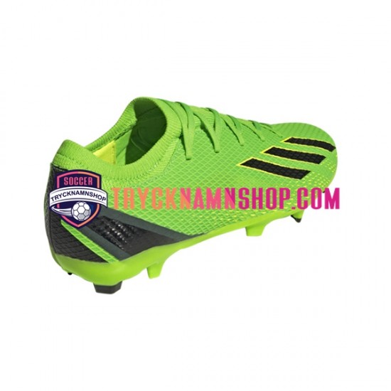 Adidas X Speedportal.3 FG Game Data Grön Svart Fotbollsskor