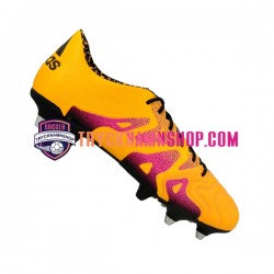 Adidas X5.1 SG Leder Guld Rosa Fotbollsskor
