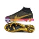 Nike Air Zoom Mercurial Superfly IX Elite Gul Svart Fotbollsskor