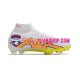 Nike Air Zoom Mercurial Superfly IX Elite FG Rosa Gul Vit Fotbollsskor